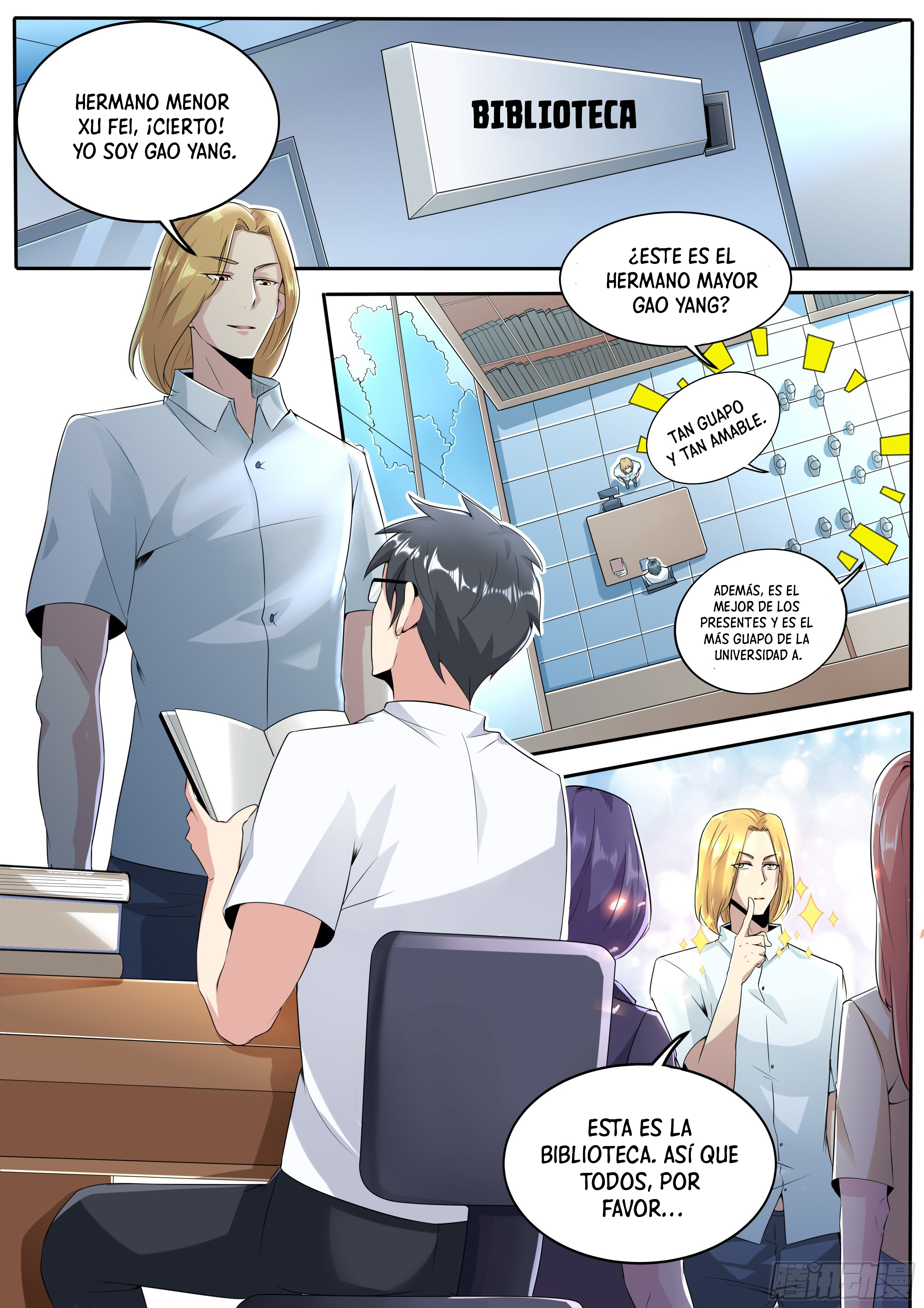 Read Soy Un Magnate En El Otro Mundo ES Manga Online