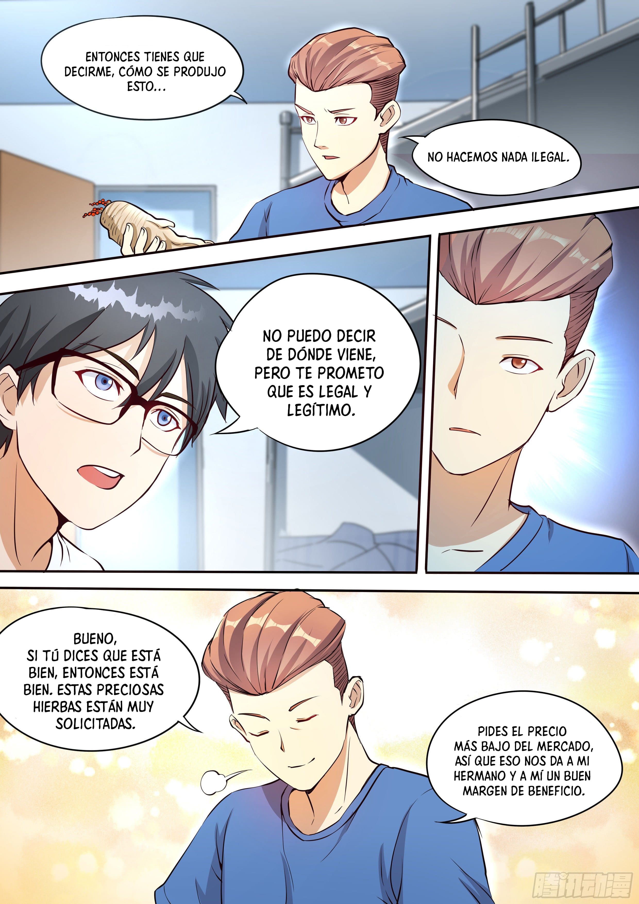 Read Soy Un Magnate En El Otro Mundo ES Manga Online
