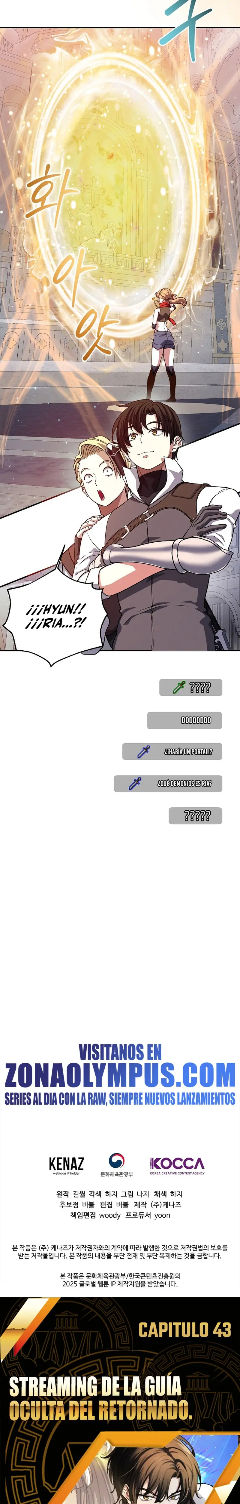 Read Streaming de la guía oculta del retornado ES Manga Online