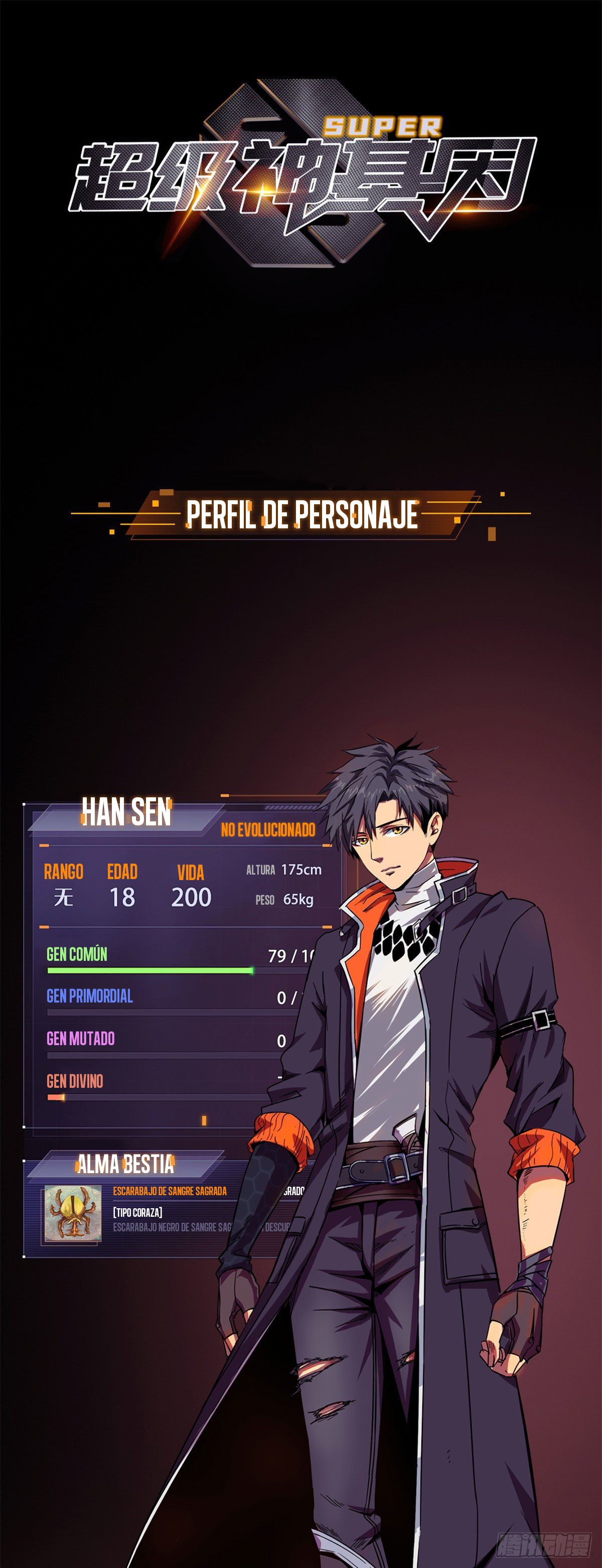 Read Super Genes de Dios ES Manga Online