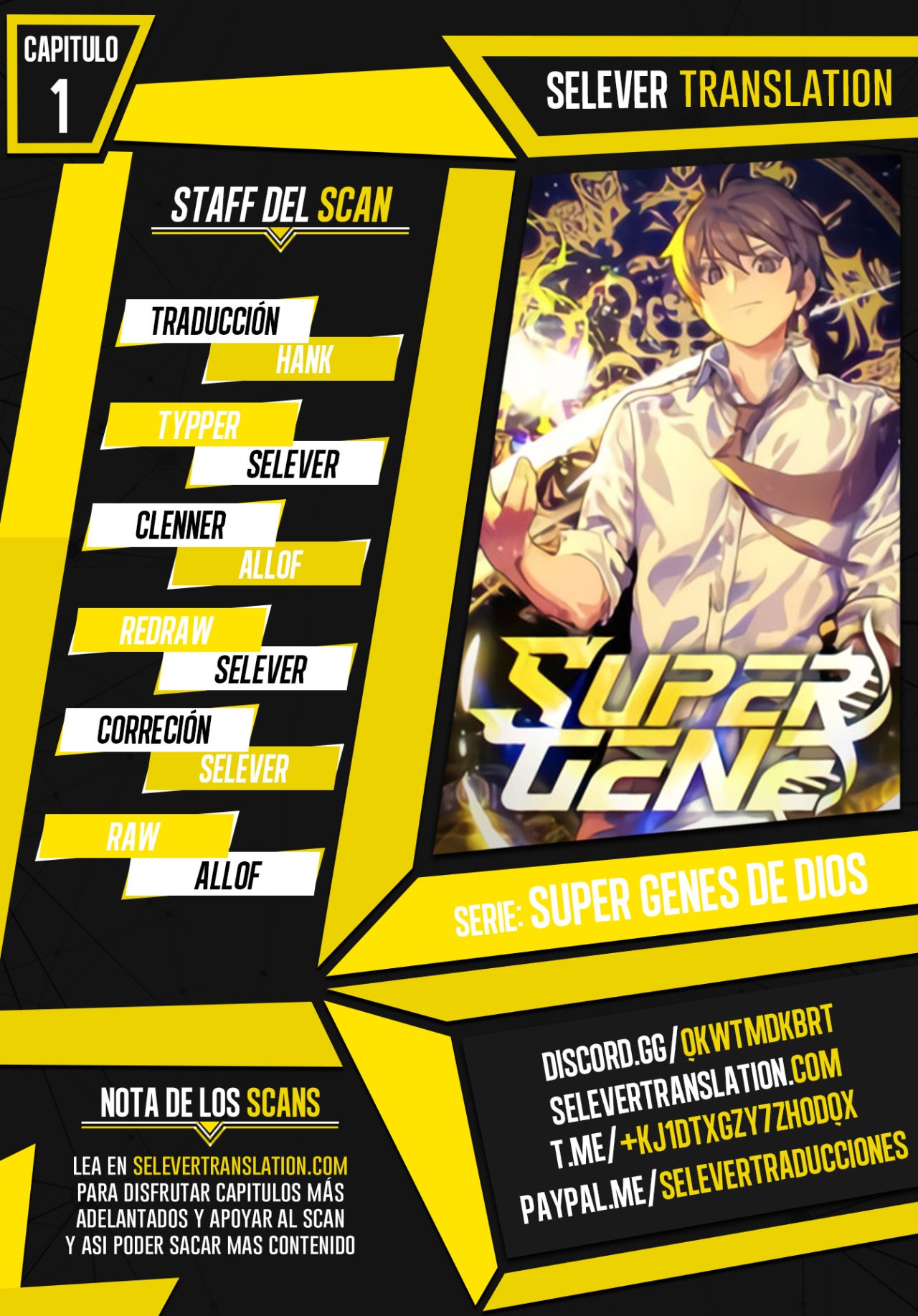 Read Super Genes de Dios ES Manga Online
