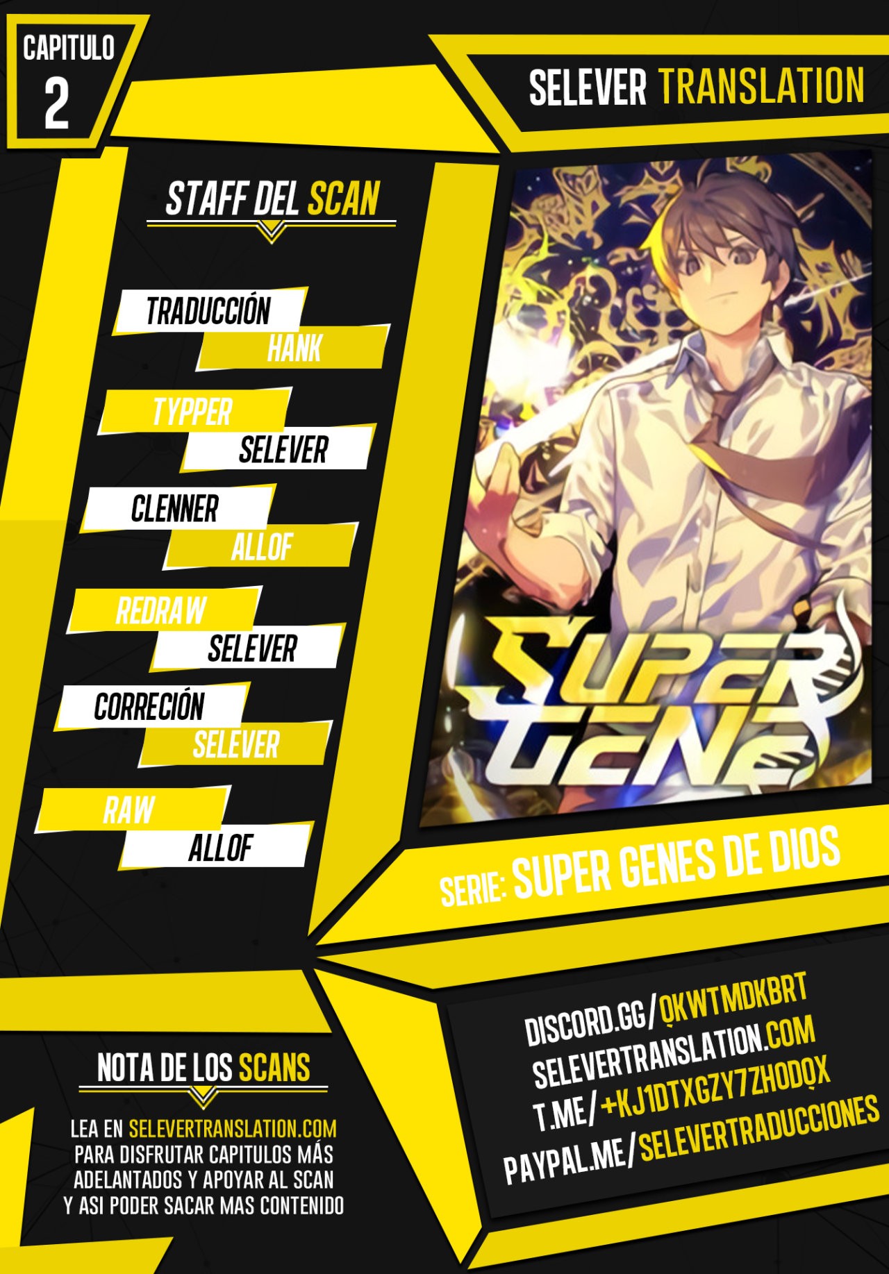 Read Super Genes de Dios ES Manga Online