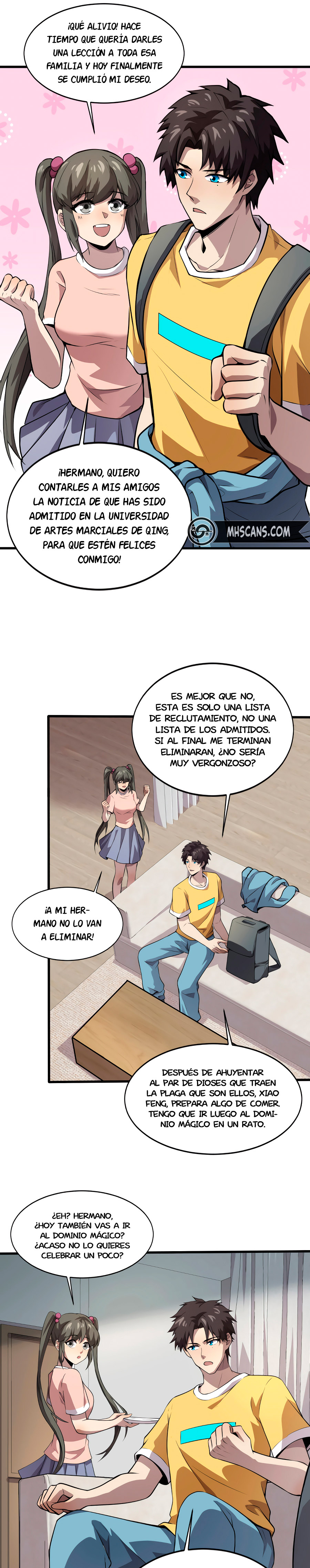 Read Talento Rango SSS Solo Yo Asciendo Invocando ES Manga Online