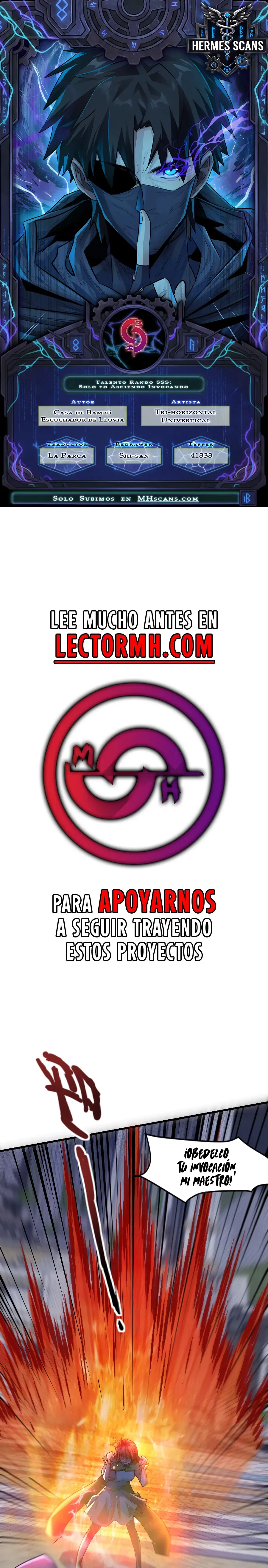 Read Talento Rango SSS Solo Yo Asciendo Invocando ES Manga Online
