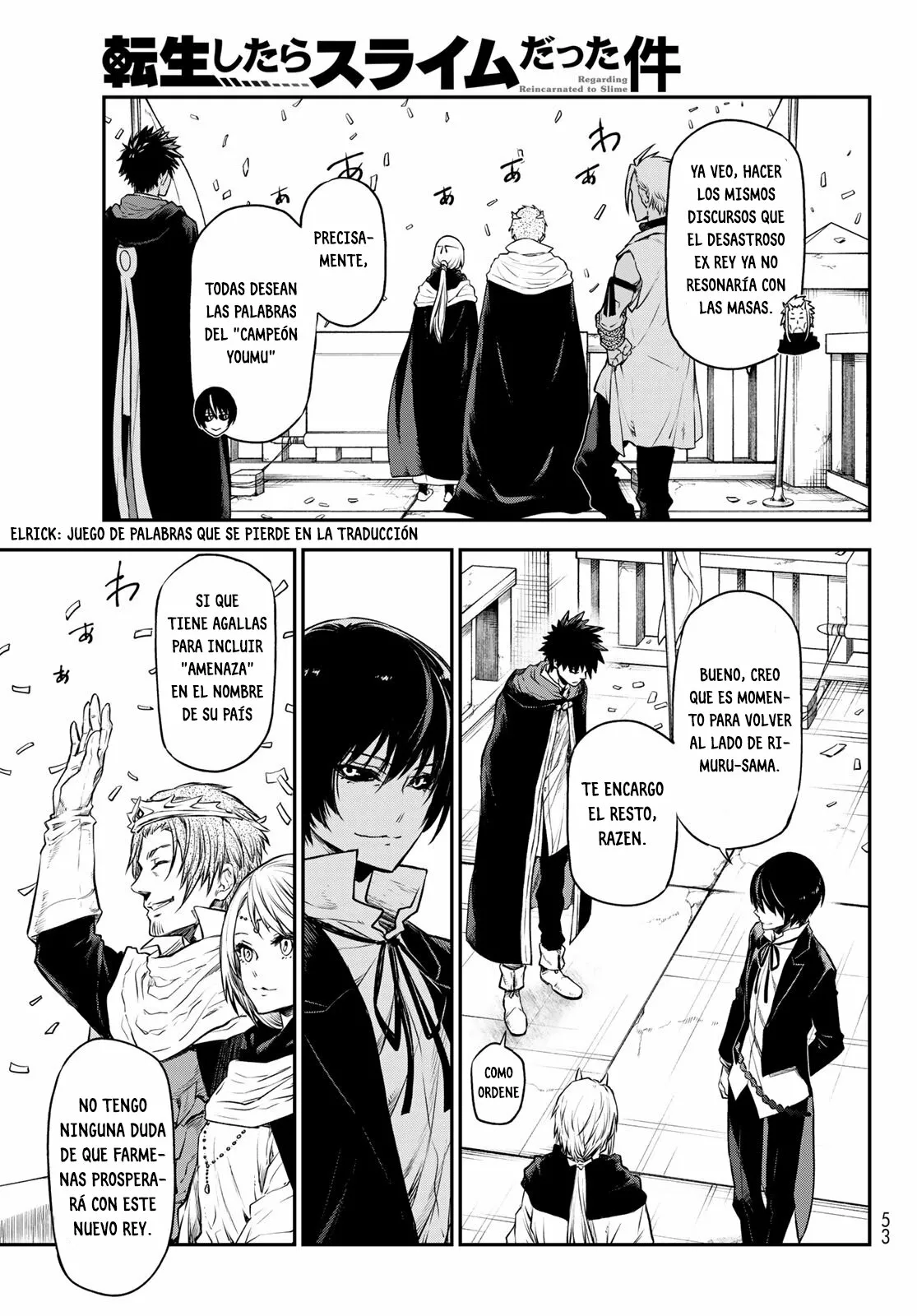 Read Tensei Shitara Slime Datta Ken ES Manga Online