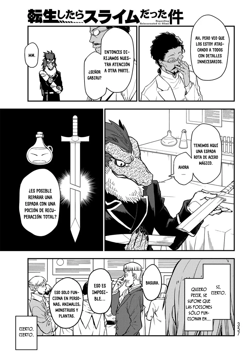 Read Tensei Shitara Slime Datta Ken ES Manga Online