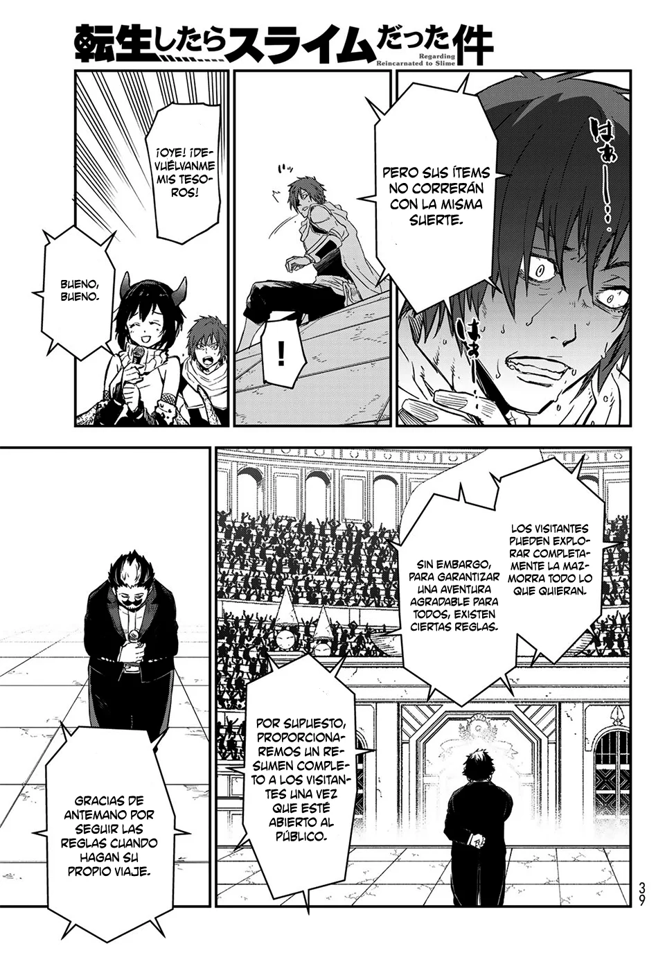 Read Tensei Shitara Slime Datta Ken ES Manga Online