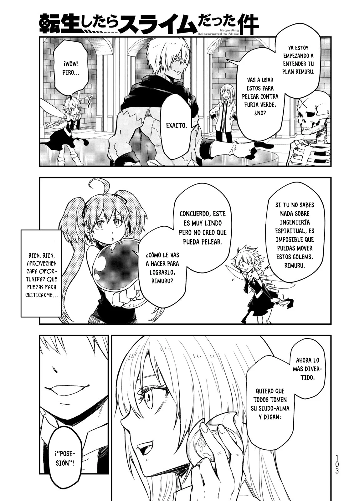Read Tensei Shitara Slime Datta Ken ES Manga Online