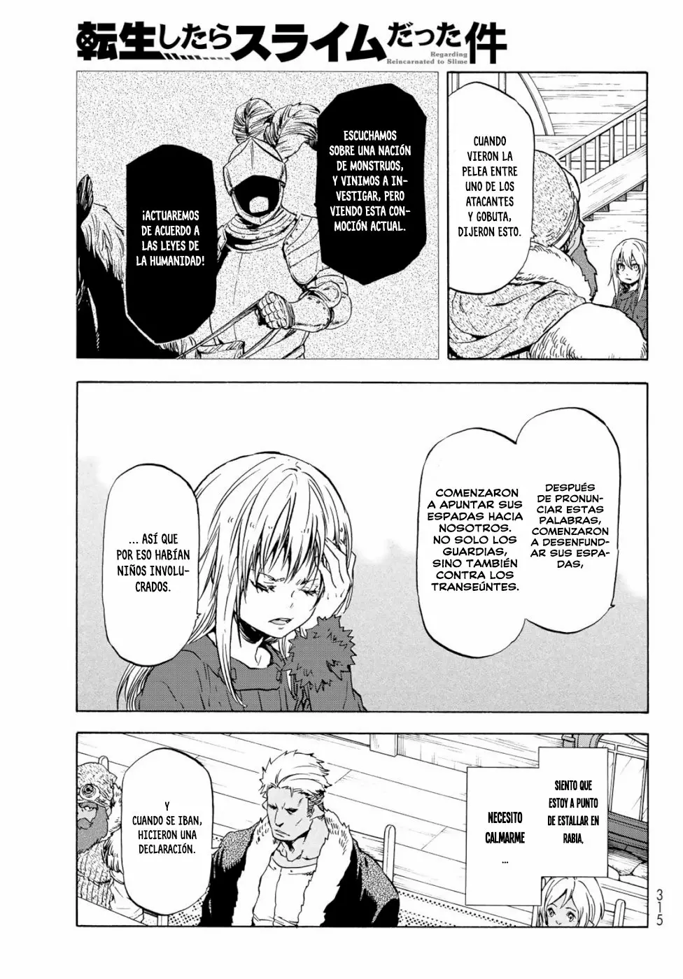 Read Tensei Shitara Slime Datta Ken ES Manga Online