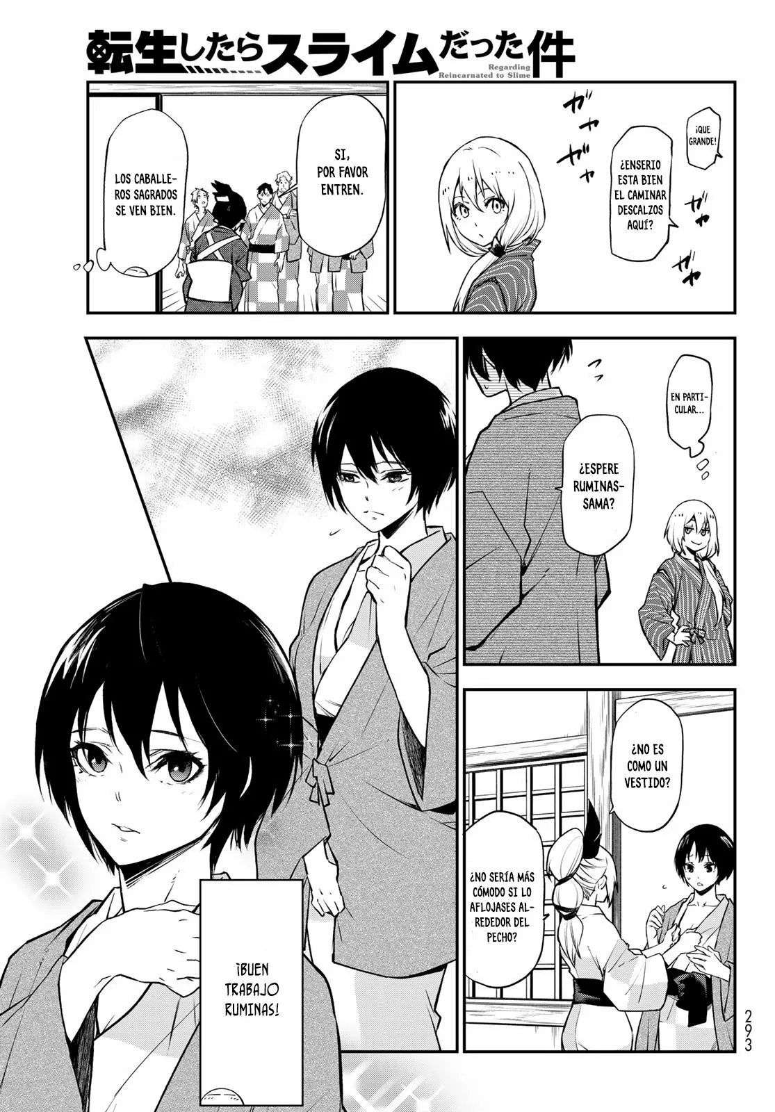 Read Tensei Shitara Slime Datta Ken ES Manga Online