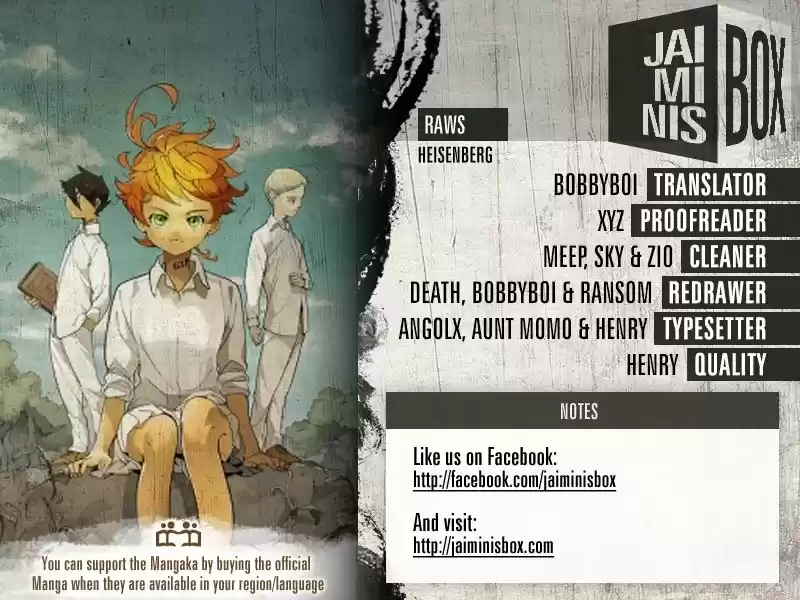 Read The Promised Neverland ES Manga Online