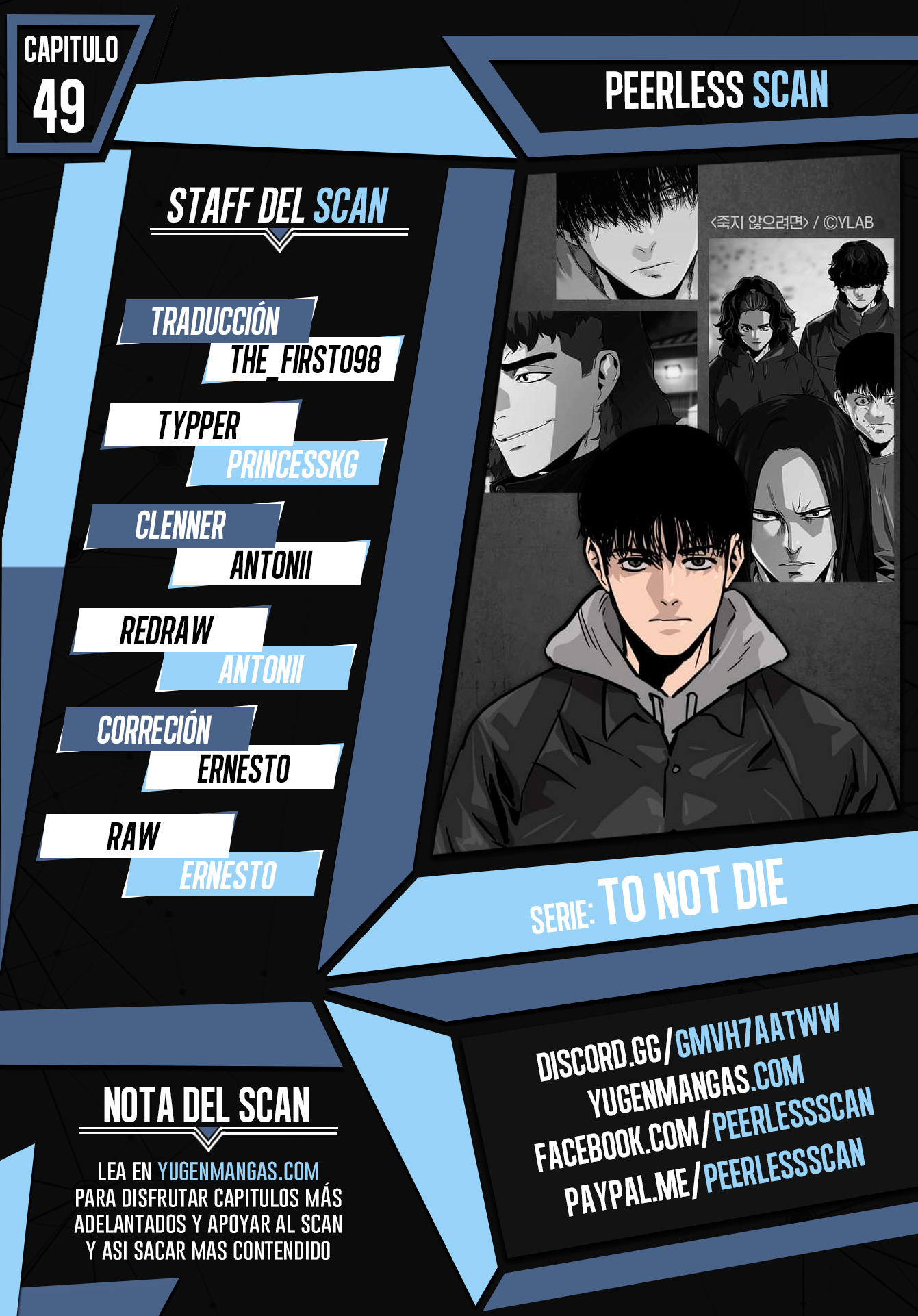 Read To Not Die ES Manga Online