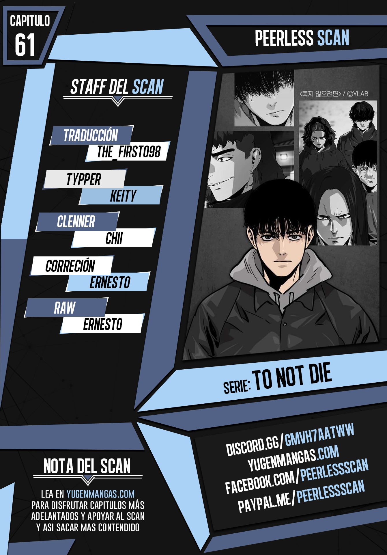 Read To Not Die ES Manga Online