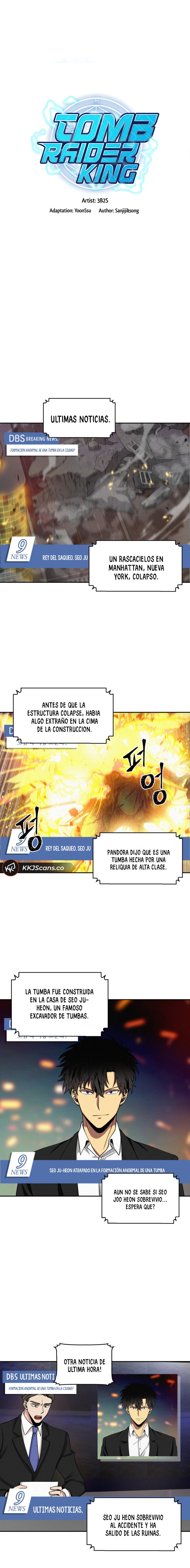 Read Tomb Raider King ES Manga Online