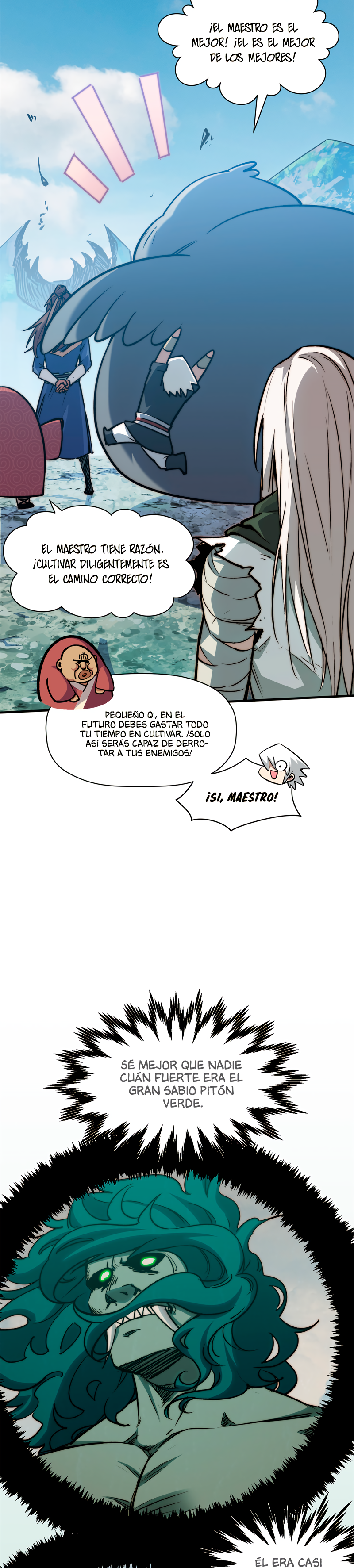 Read Top Luck Quietly Practice For Thousands Of Years ES Manga Online