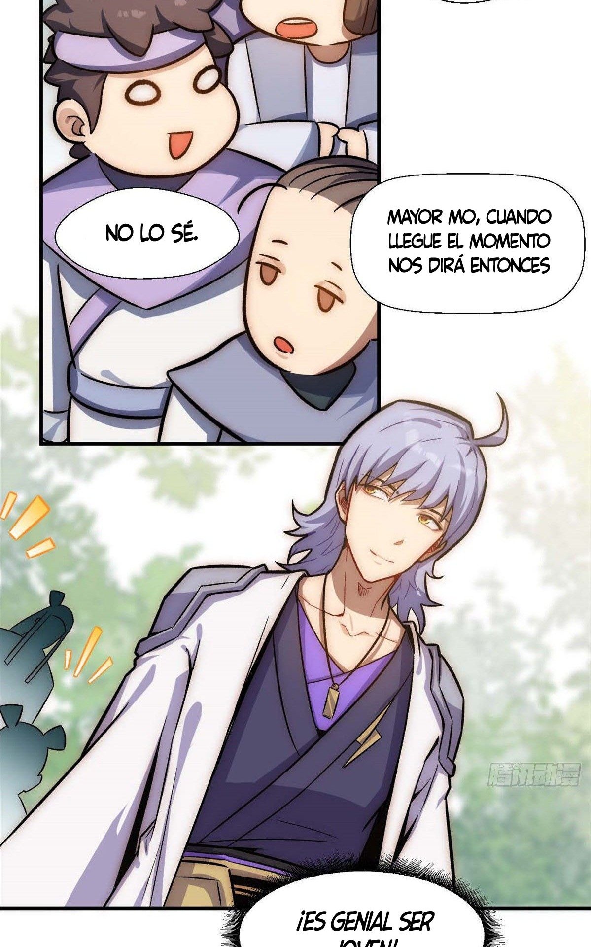 Read Top Luck Quietly Practice For Thousands Of Years ES Manga Online