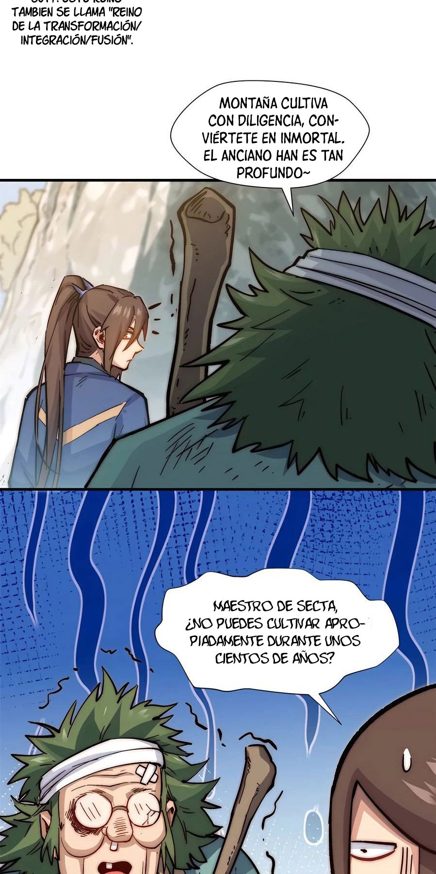 Read Top Luck Quietly Practice For Thousands Of Years ES Manga Online