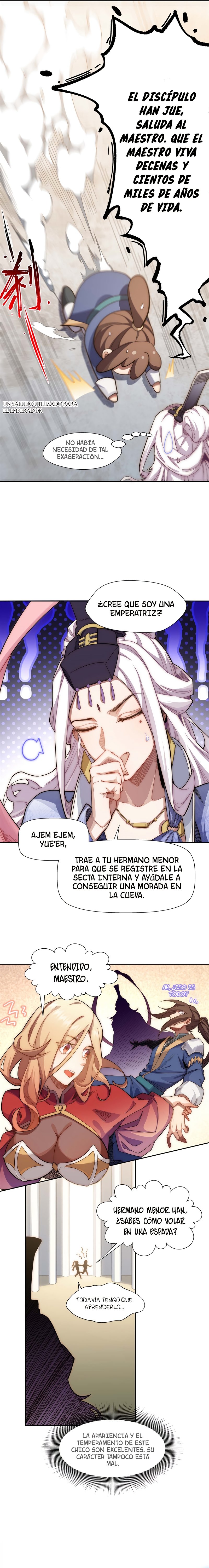 Read Top Luck Quietly Practice For Thousands Of Years ES Manga Online