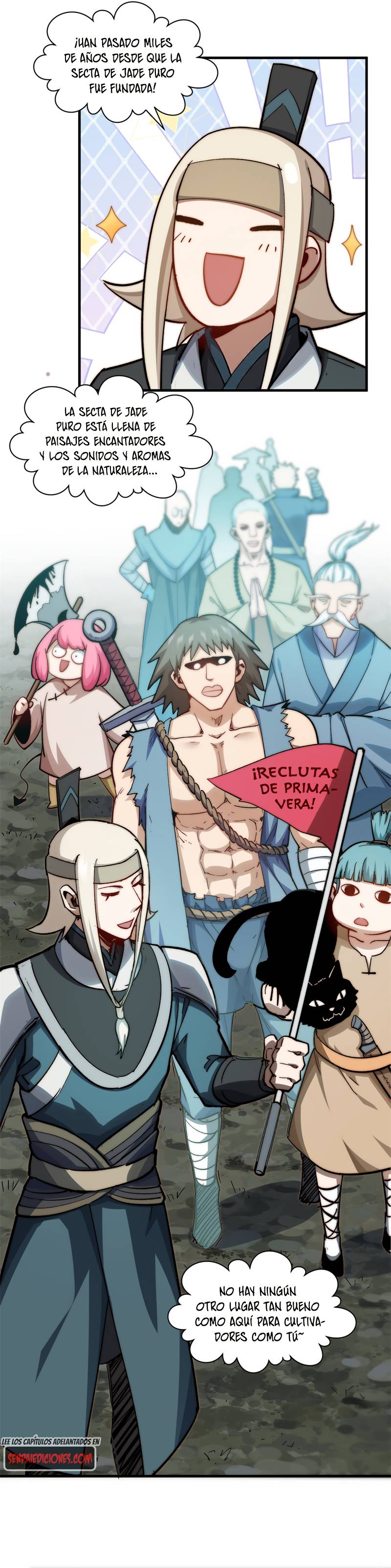 Read Top Luck Quietly Practice For Thousands Of Years ES Manga Online