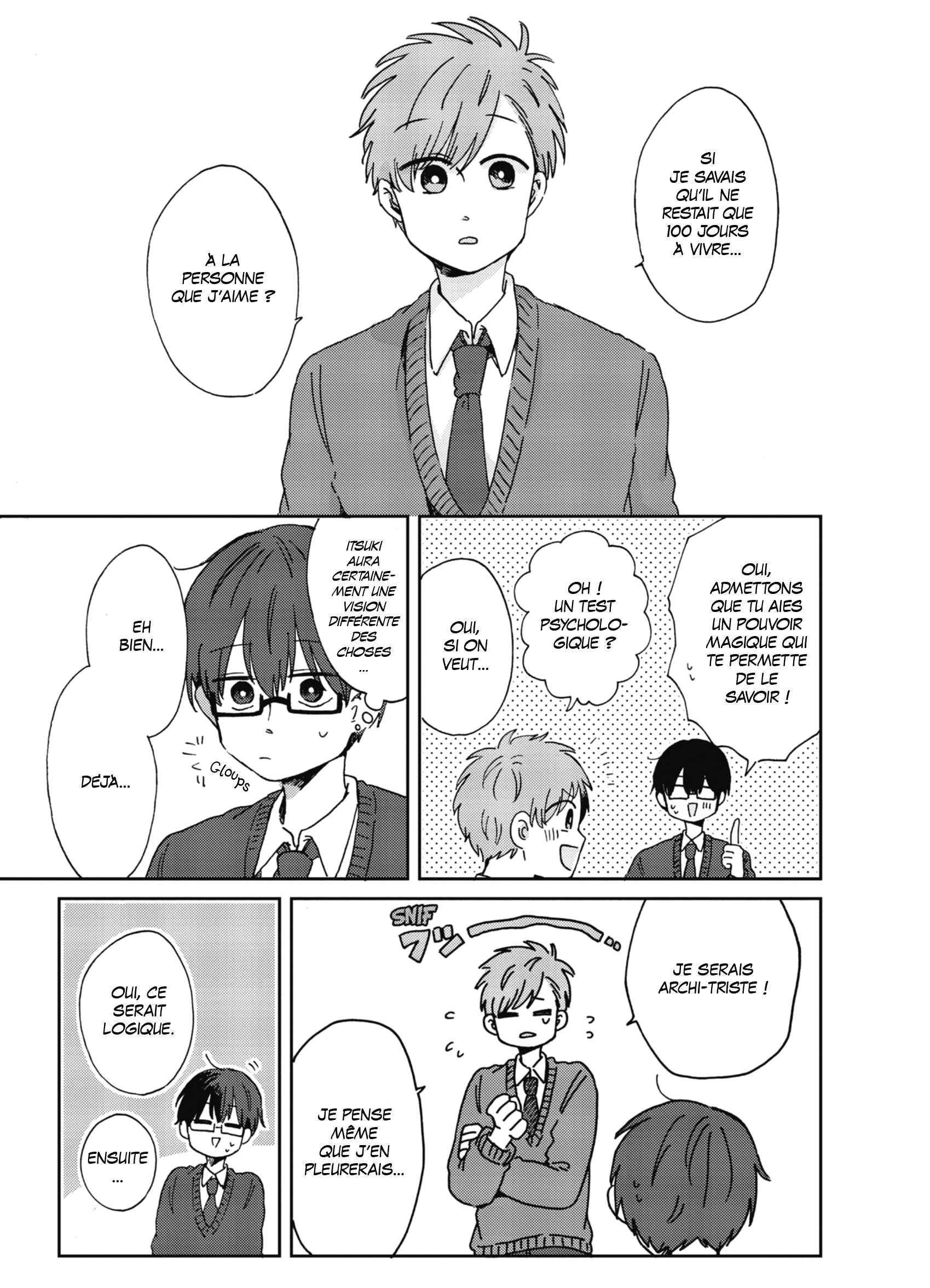 Read 100 Jours Avant Ta Mort FR Manga Online