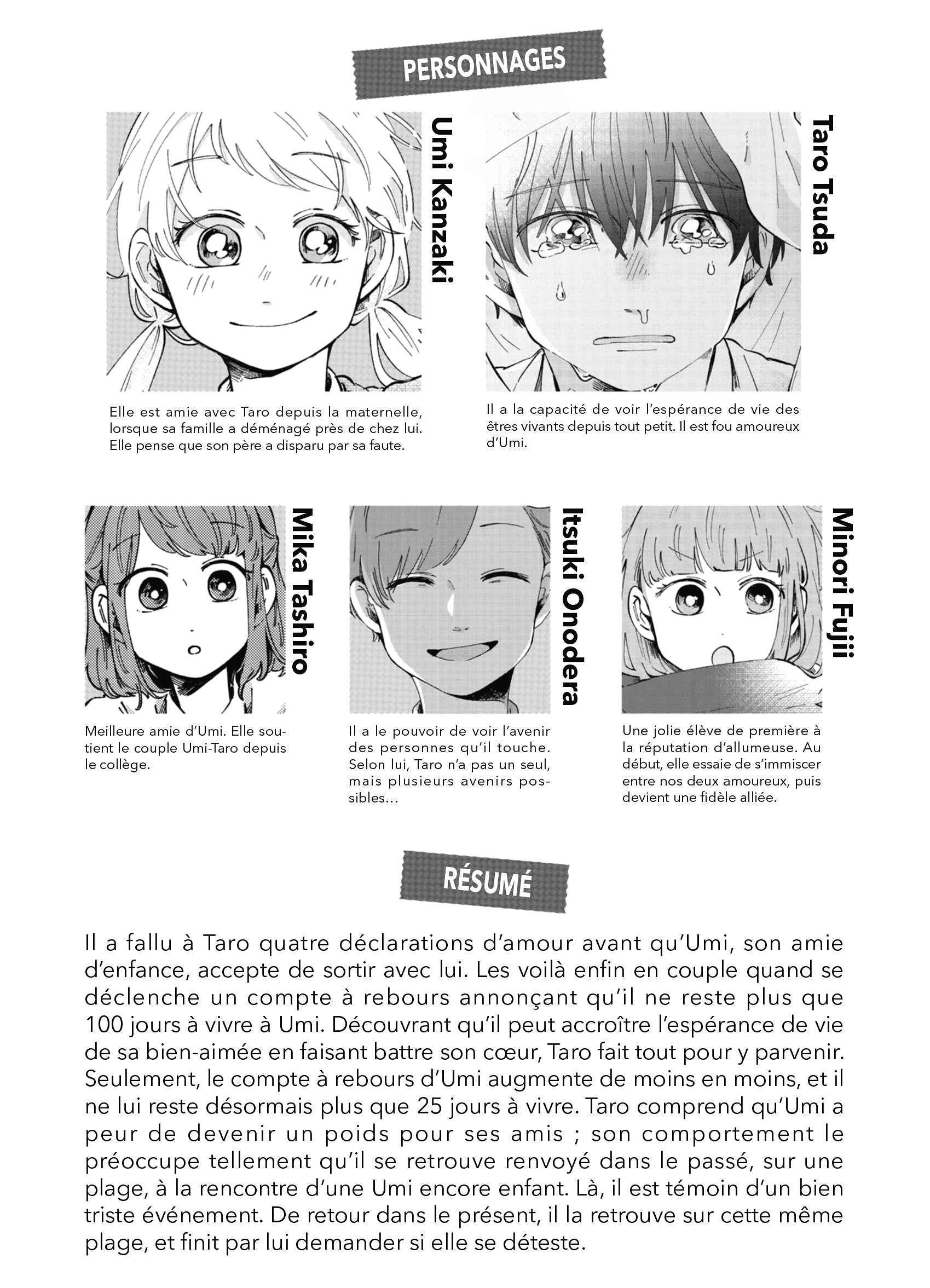 Read 100 Jours Avant Ta Mort FR Manga Online