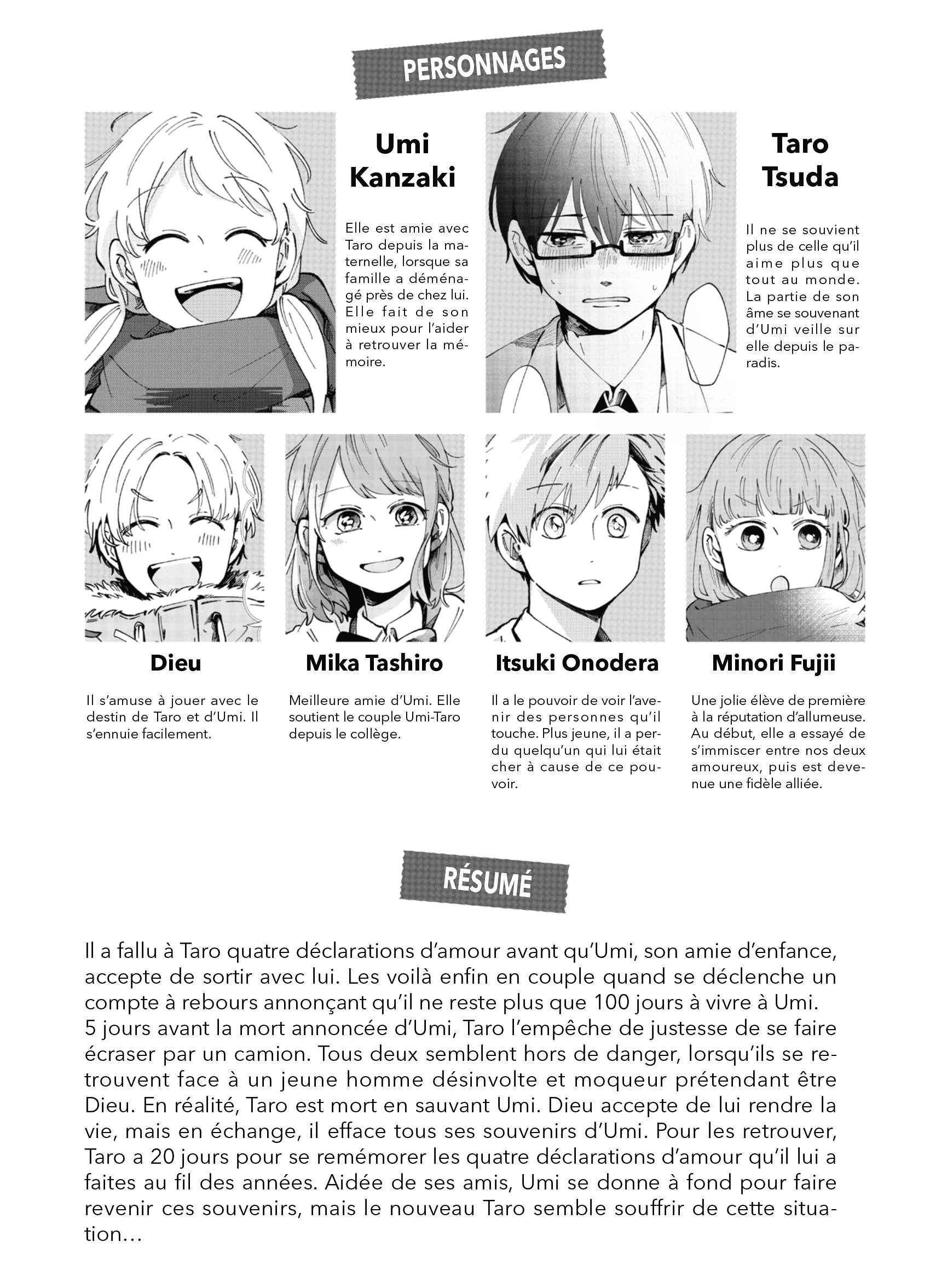 Read 100 Jours Avant Ta Mort FR Manga Online