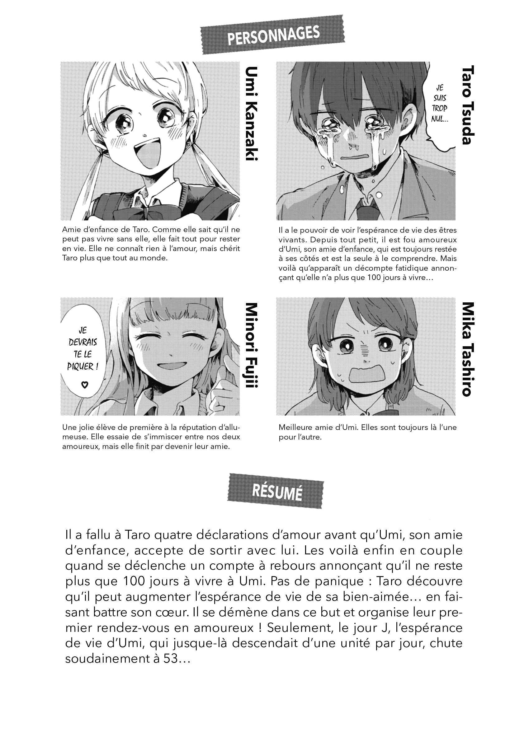 Read 100 Jours Avant Ta Mort FR Manga Online