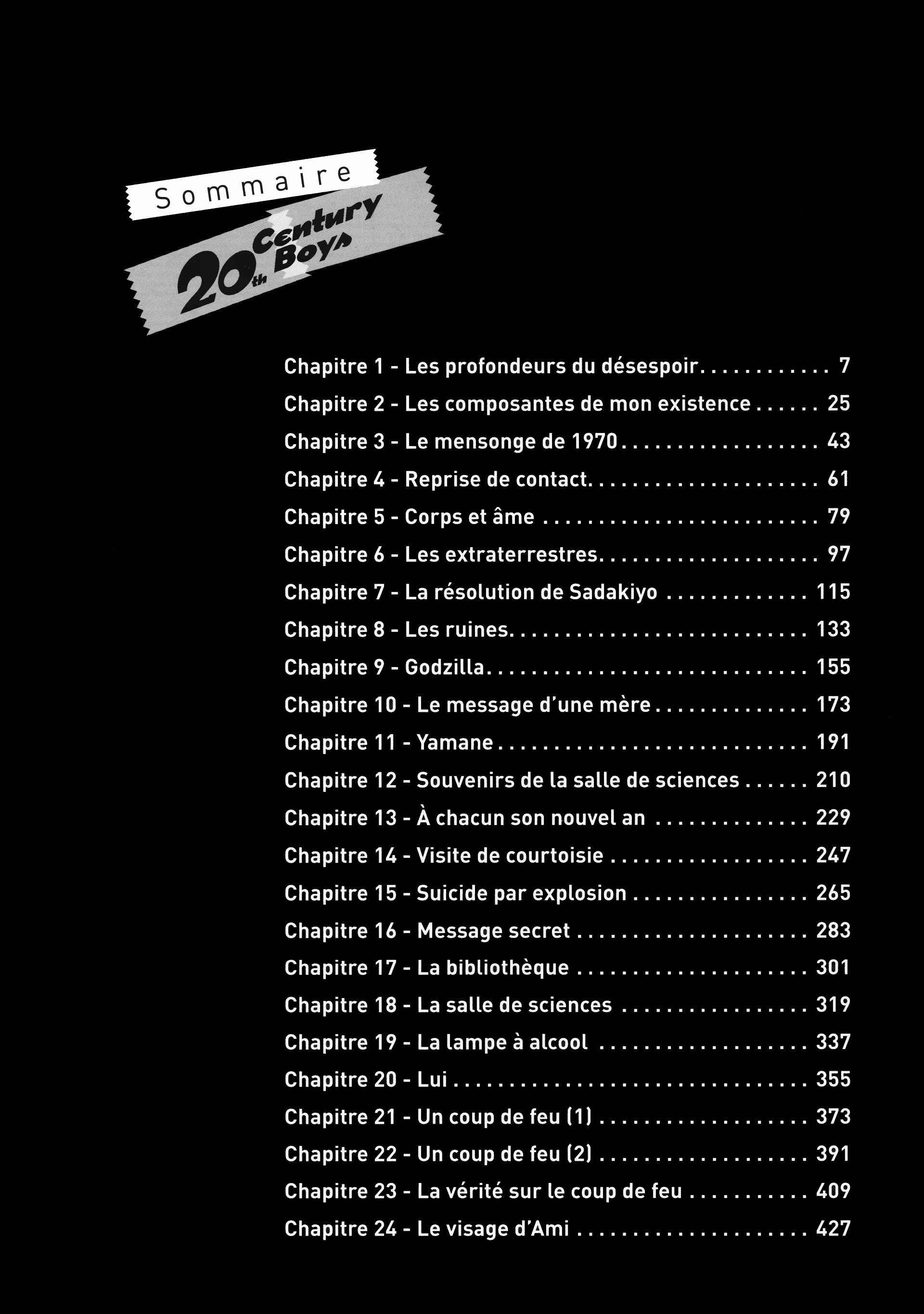 Read 20th Century Boys FR Manga Online