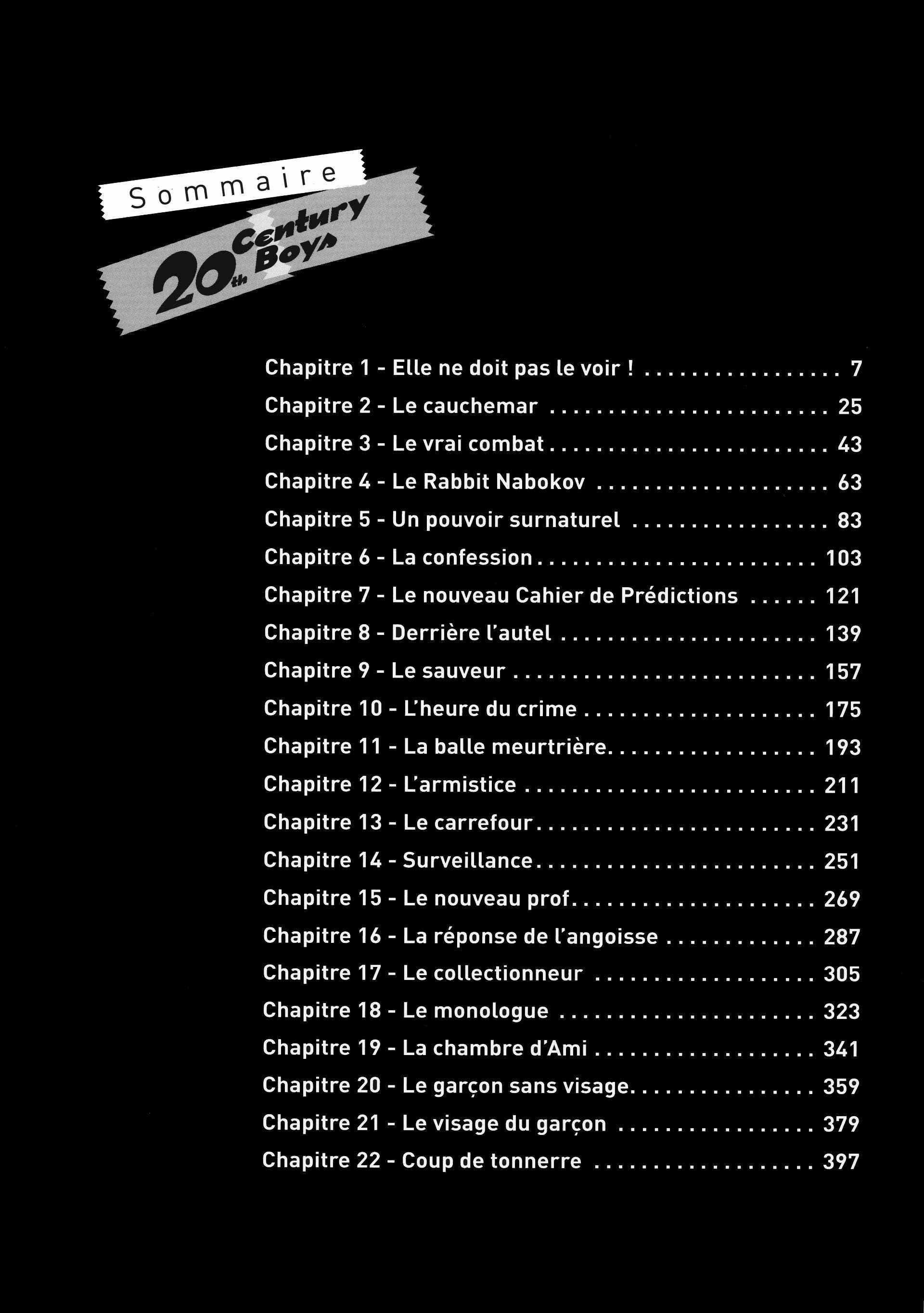 Read 20th Century Boys FR Manga Online