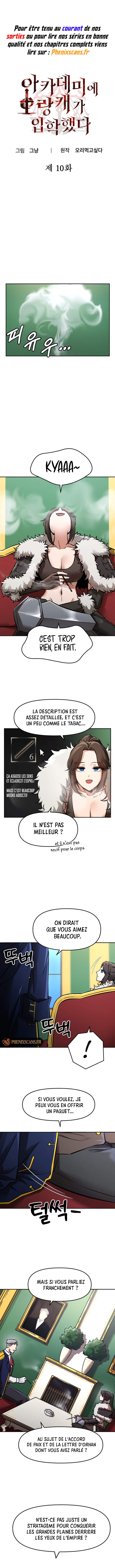 Read A Barbarian Was Admitted to the Academy FR Manga Online