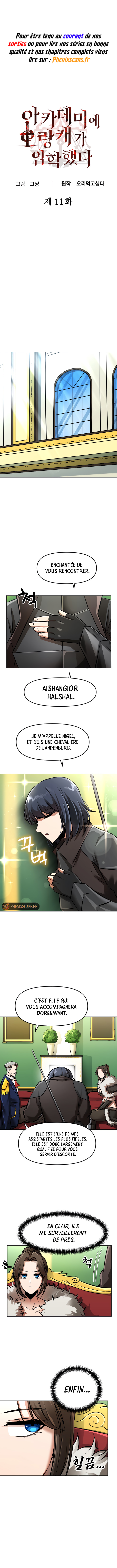 Read A Barbarian Was Admitted to the Academy FR Manga Online