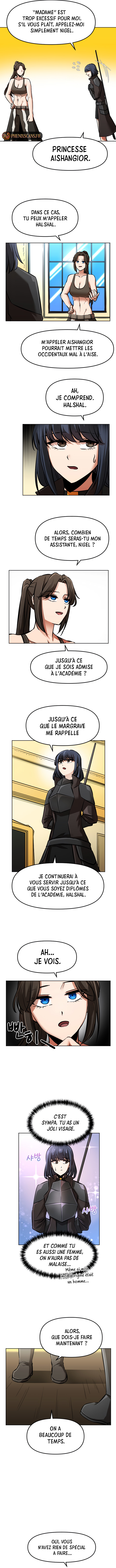 Read A Barbarian Was Admitted to the Academy FR Manga Online