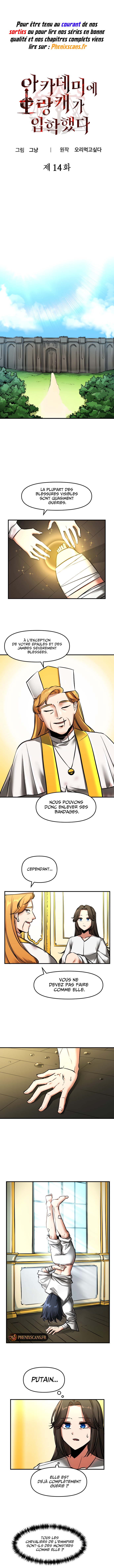 Read A Barbarian Was Admitted to the Academy FR Manga Online