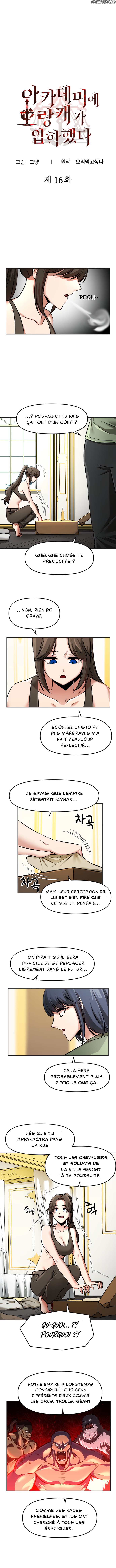 Read A Barbarian Was Admitted to the Academy FR Manga Online