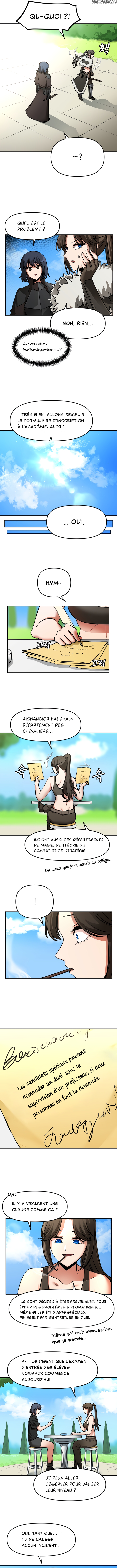 Read A Barbarian Was Admitted to the Academy FR Manga Online