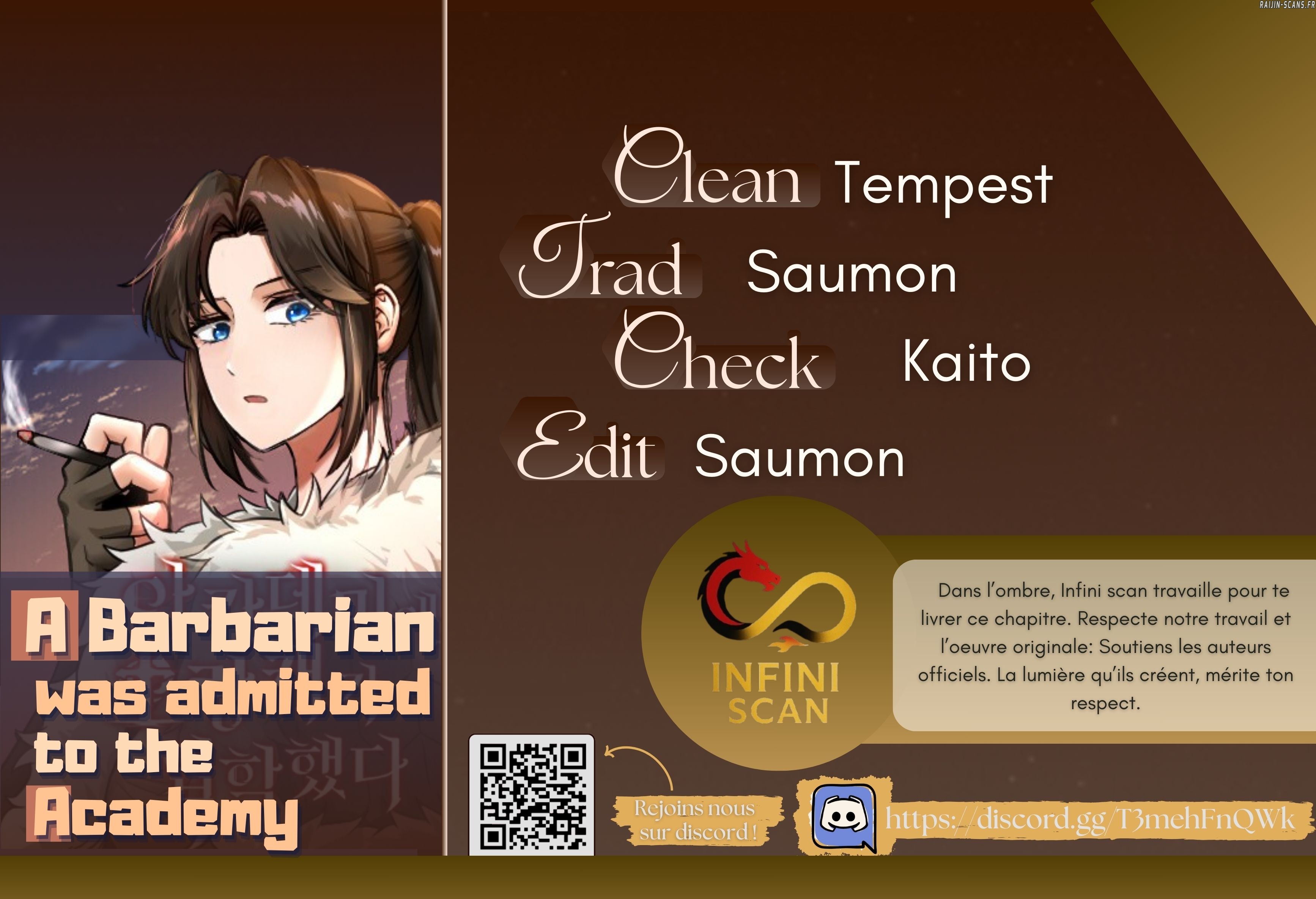 Read A Barbarian Was Admitted to the Academy FR Manga Online
