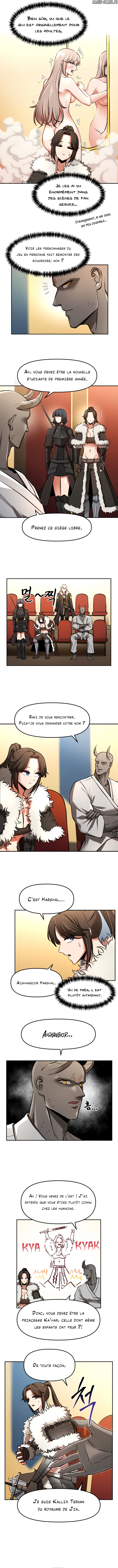 Read A Barbarian Was Admitted to the Academy FR Manga Online