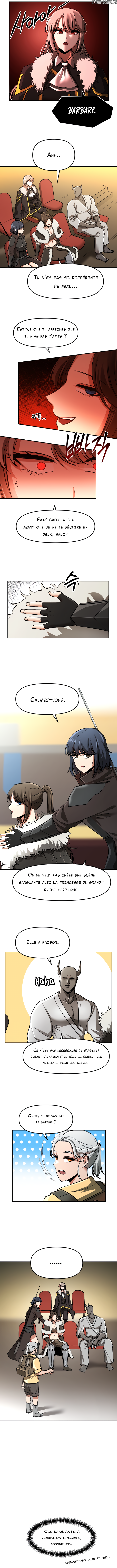 Read A Barbarian Was Admitted to the Academy FR Manga Online