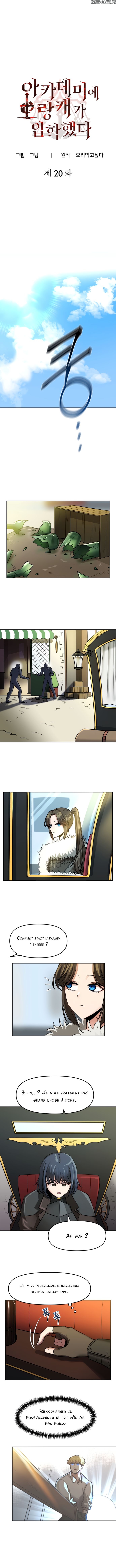 Read A Barbarian Was Admitted to the Academy FR Manga Online