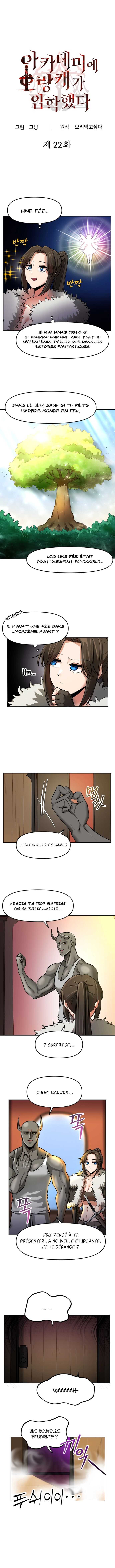 Read A Barbarian Was Admitted to the Academy FR Manga Online