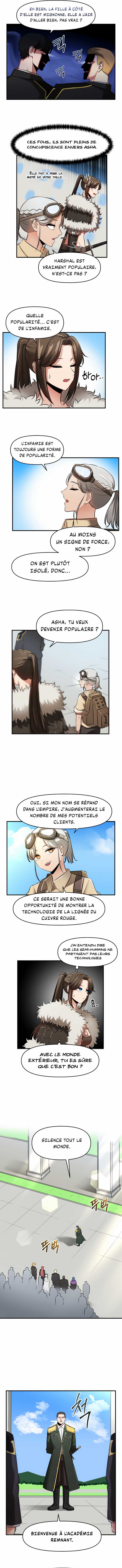 Read A Barbarian Was Admitted to the Academy FR Manga Online