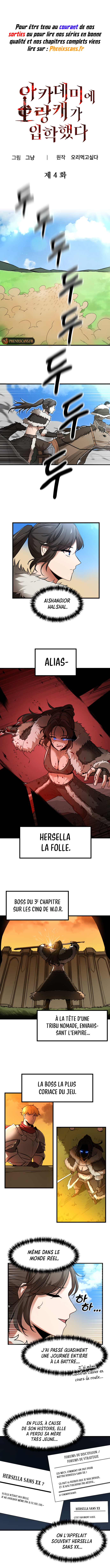Read A Barbarian Was Admitted to the Academy FR Manga Online