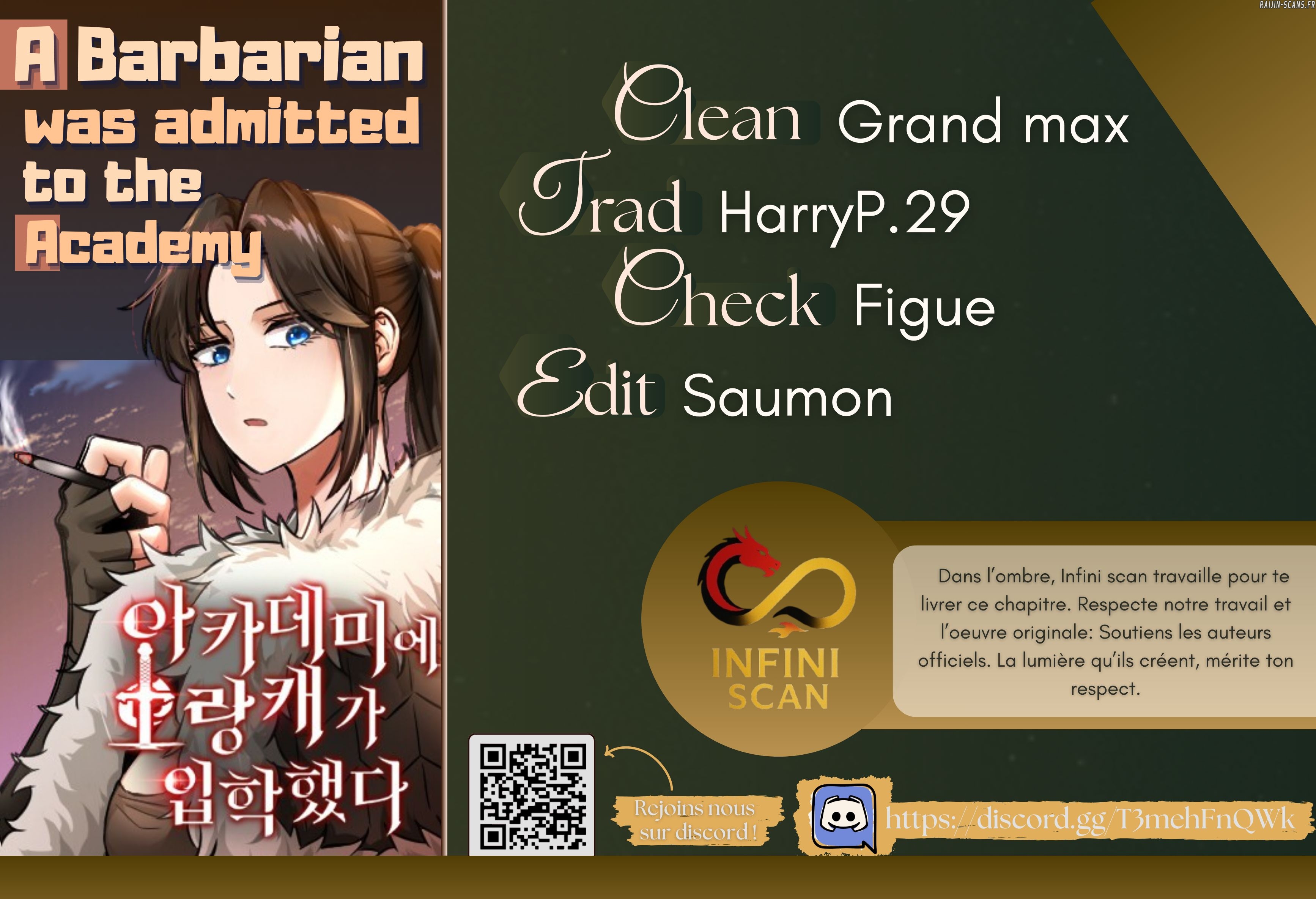 Read A Barbarian Was Admitted to the Academy FR Manga Online