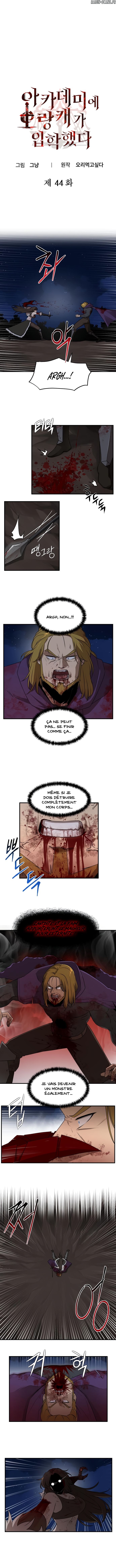 Read A Barbarian Was Admitted to the Academy FR Manga Online