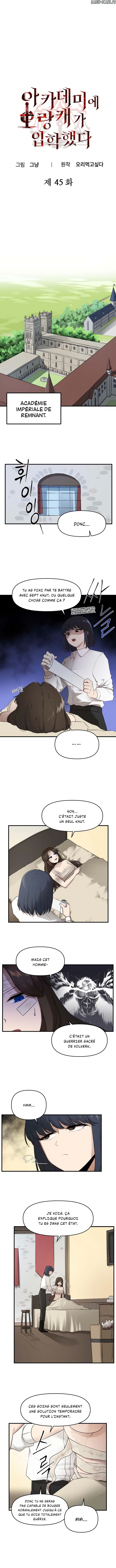 Read A Barbarian Was Admitted to the Academy FR Manga Online