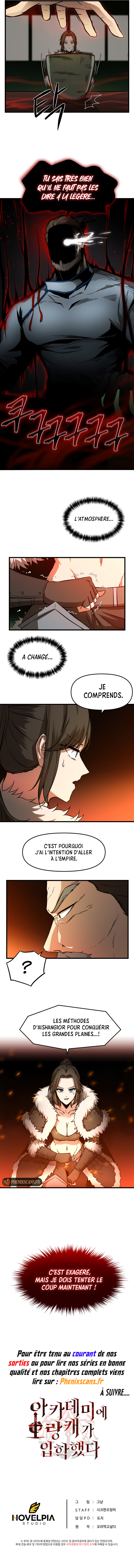 Read A Barbarian Was Admitted to the Academy FR Manga Online