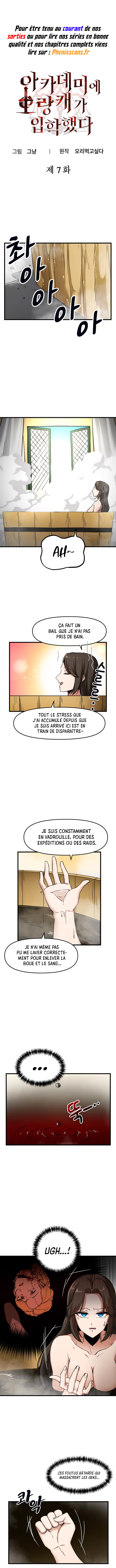Read A Barbarian Was Admitted to the Academy FR Manga Online
