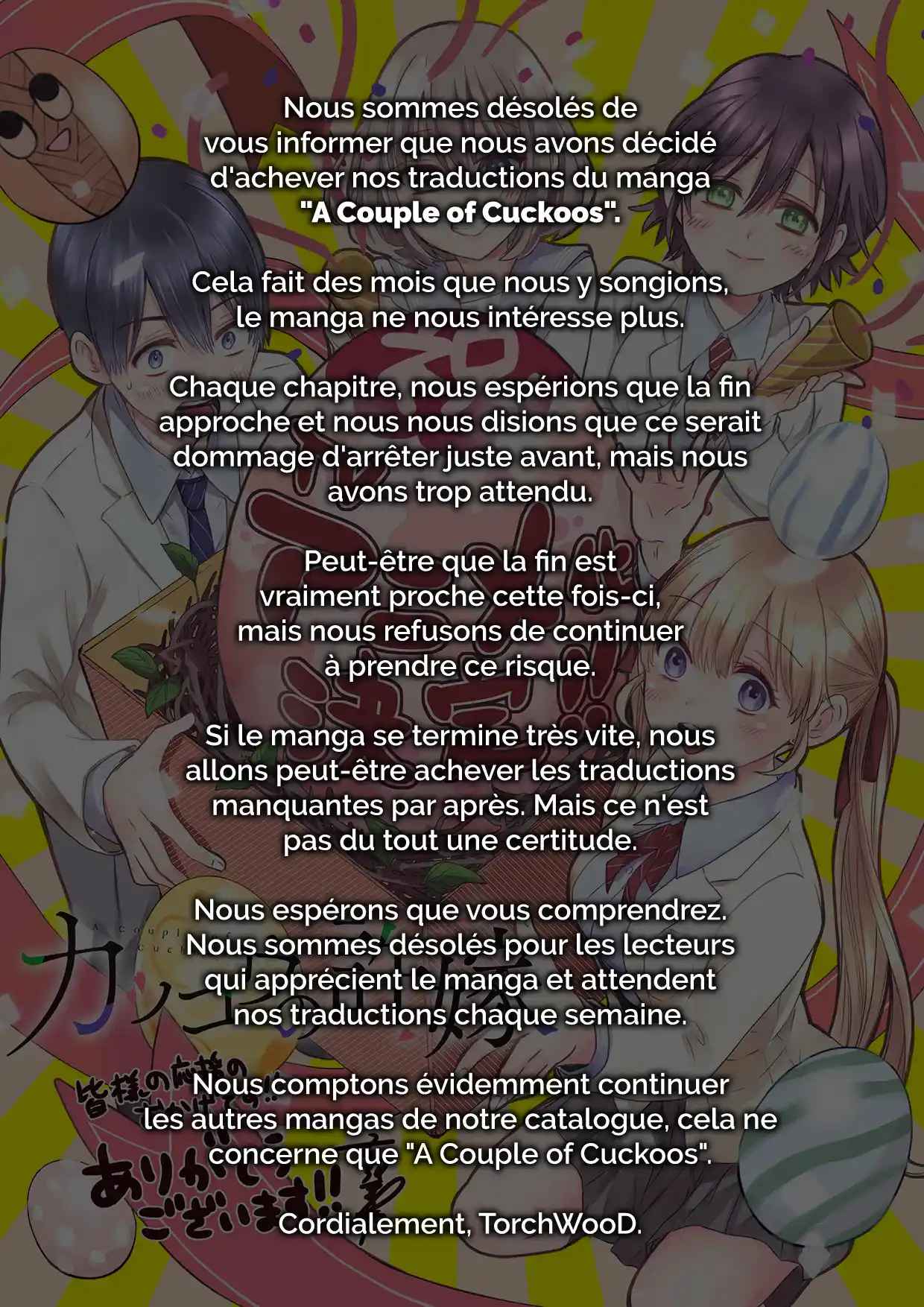 Read A Couple of Cuckoos FR Manga Online