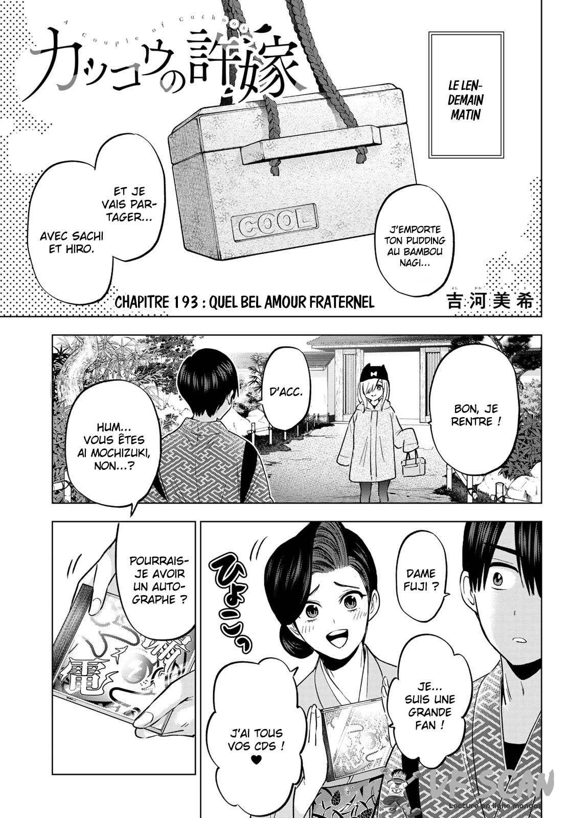 Read A Couple of Cuckoos FR Manga Online