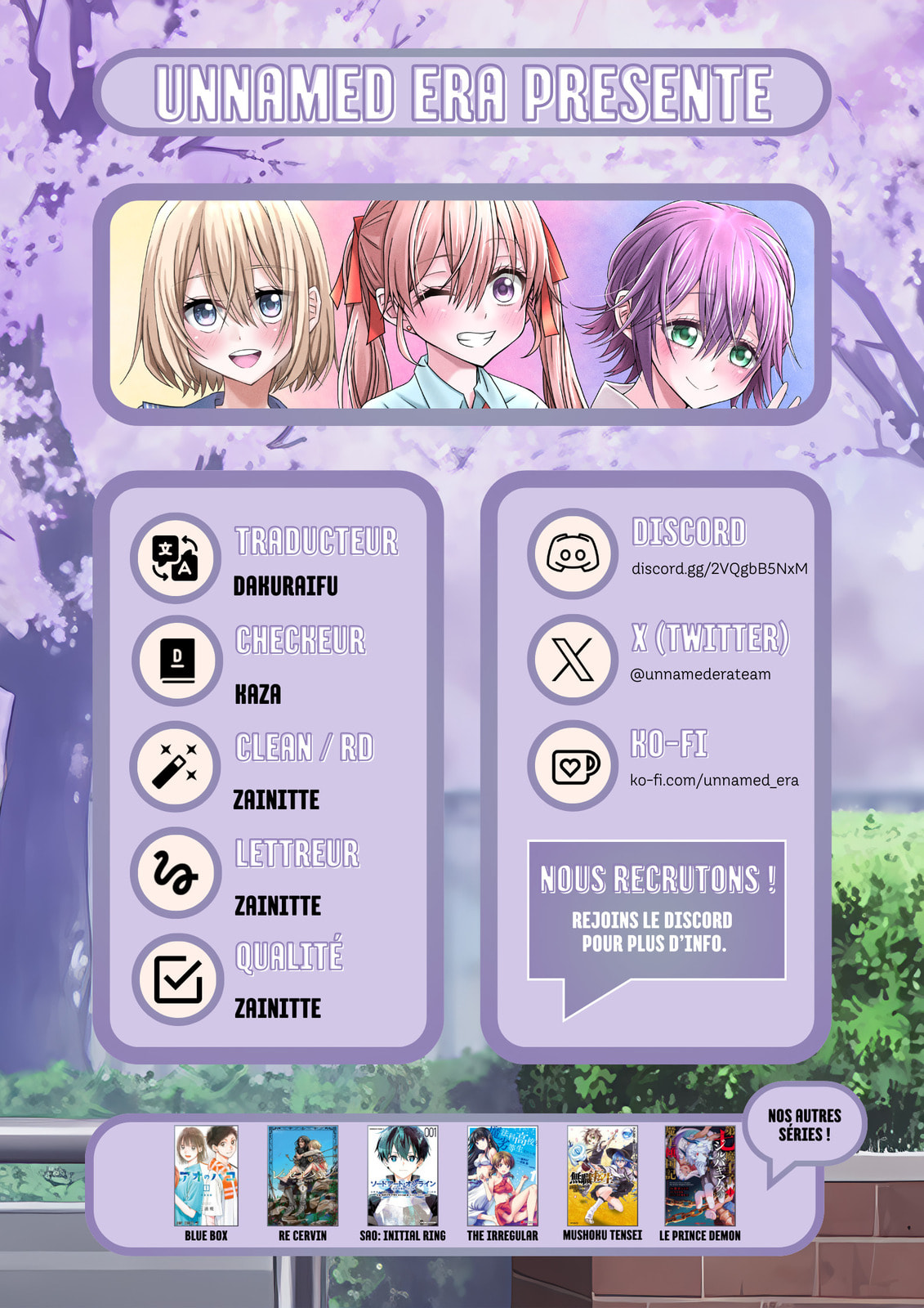 Read A Couple of Cuckoos FR Manga Online